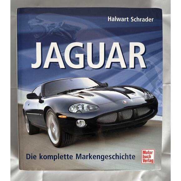 Jaguar Halwart Schrader History Book German Version- Only German Language - Picture 1 of 12